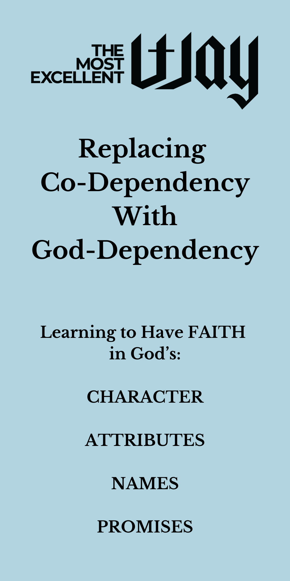 Co-Dependency Brochure - Physical Copy Bundles