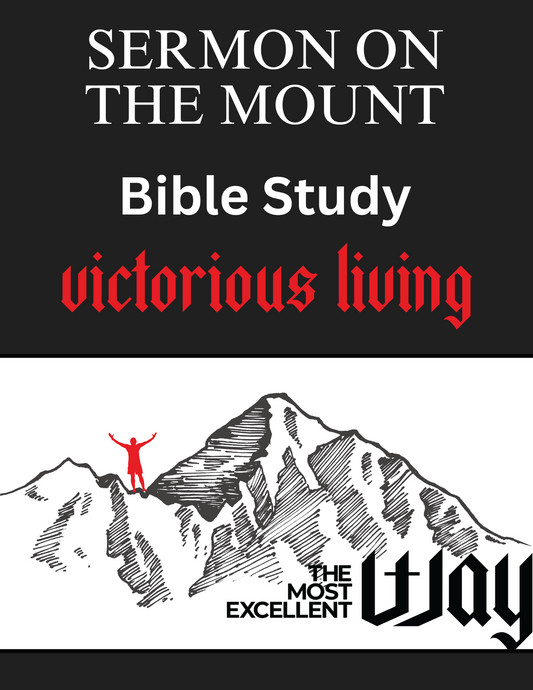Bible Study - Sermon on the Mount - PDF, Electronic Version