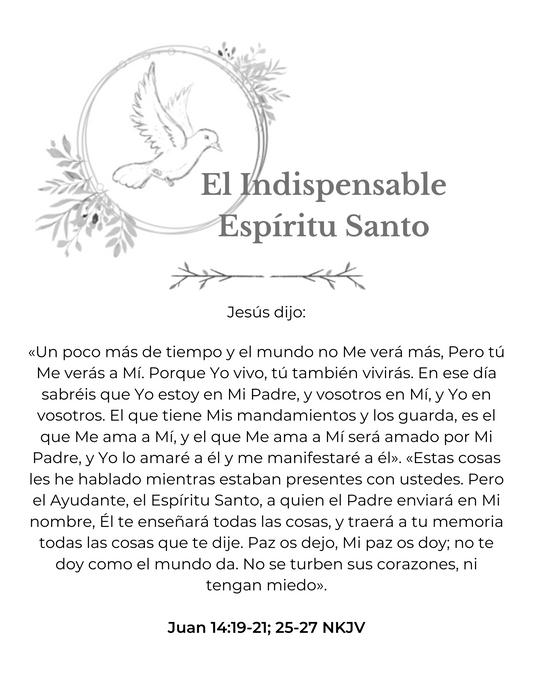 Spanish - Indispensable Holy Spirit Brochure - Physical Copy Bundles