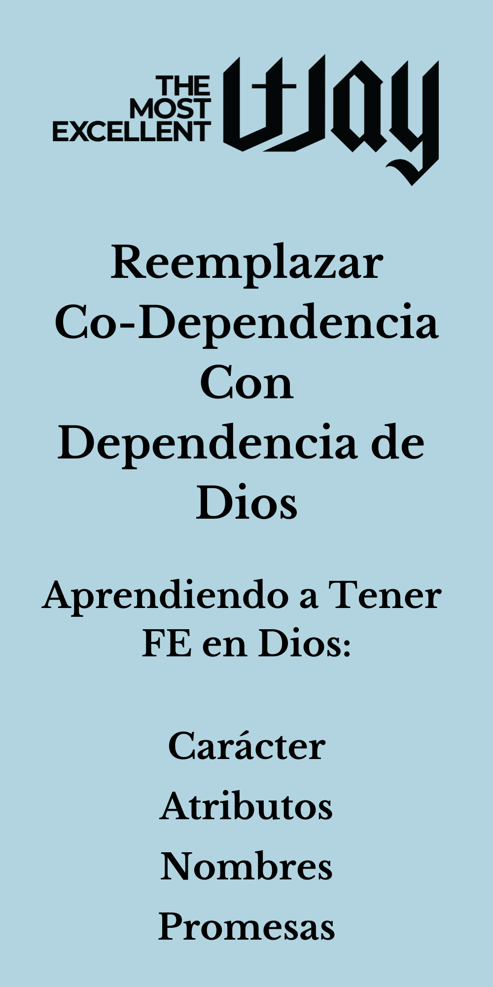 Spanish - Co-Dependency Brochure - Physical Copy Bundles