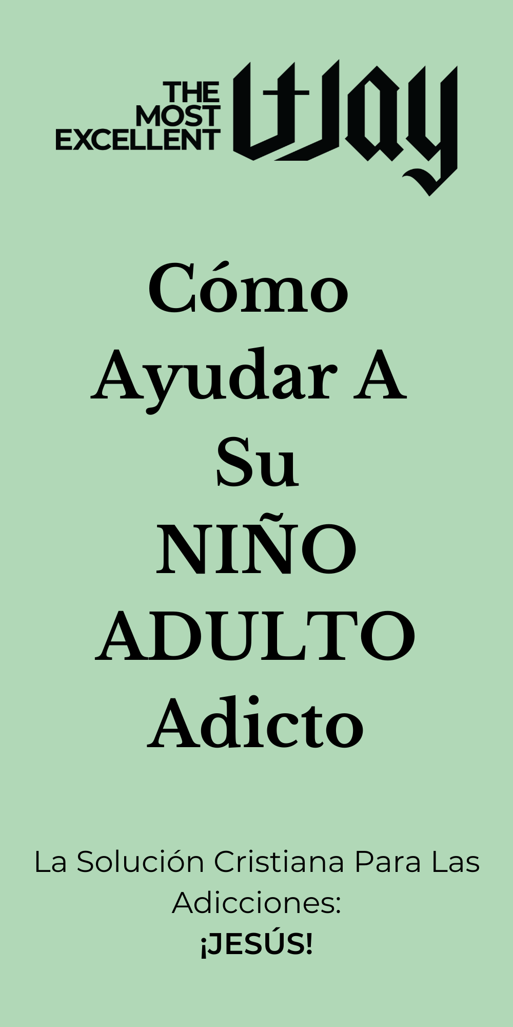 Spanish - Help Addicted Child Brochure - Physical Copy Bundles