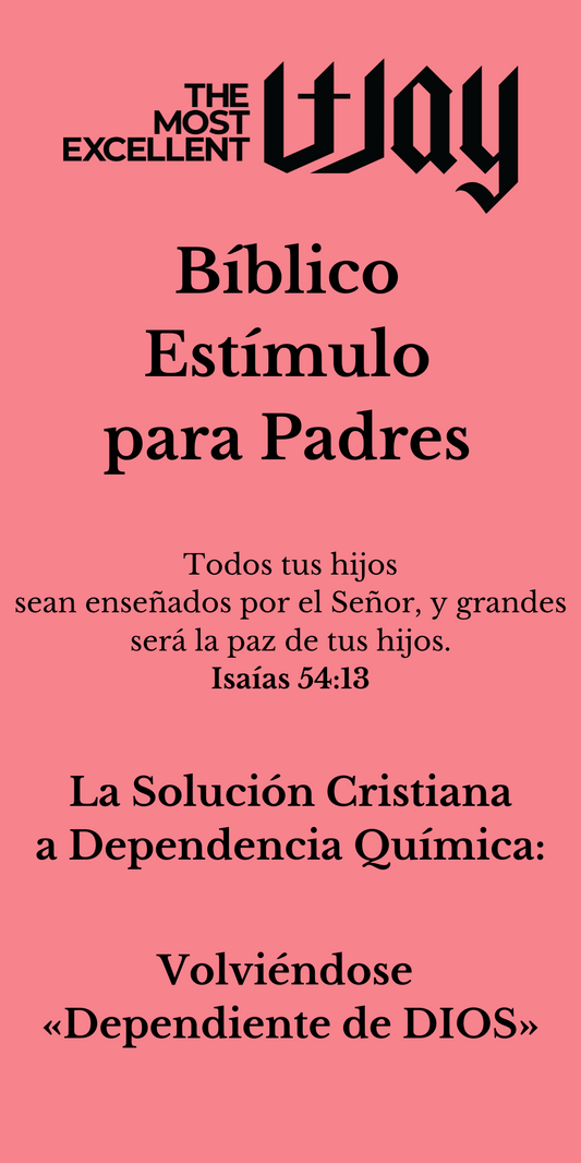 Spanish - Biblical Encouragement for Parents Brochure - PDF, Electronic Version