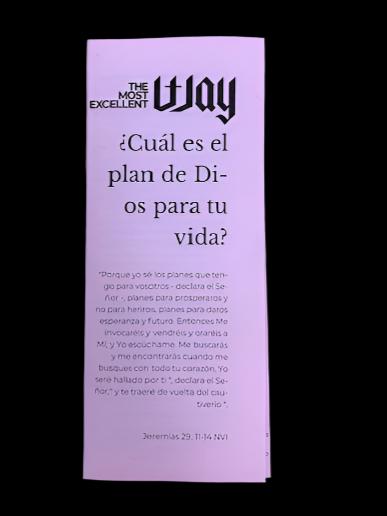 Spanish - God's Plan Brochure - Physical Copy Bundles
