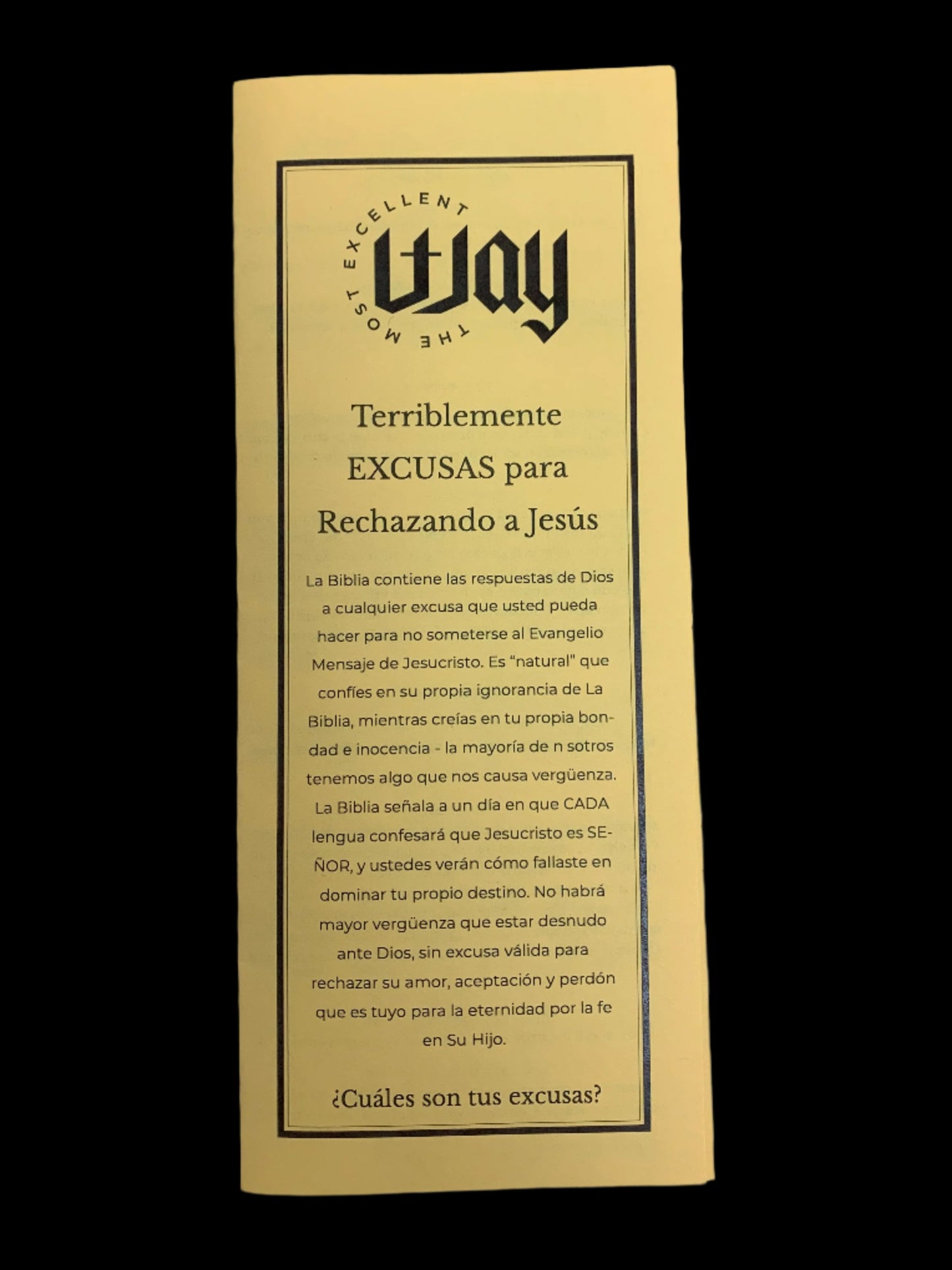 Spanish - Deadly Excuses Brochure - Physical Copies Bundle