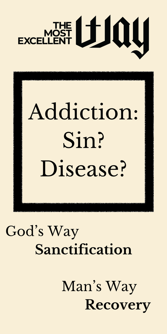 Addiction: Sin or Disease Brochure - PDF, Electronic Version