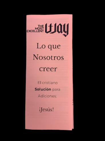 Spanish - What We Believe Brochure - Physical Copy Bundles