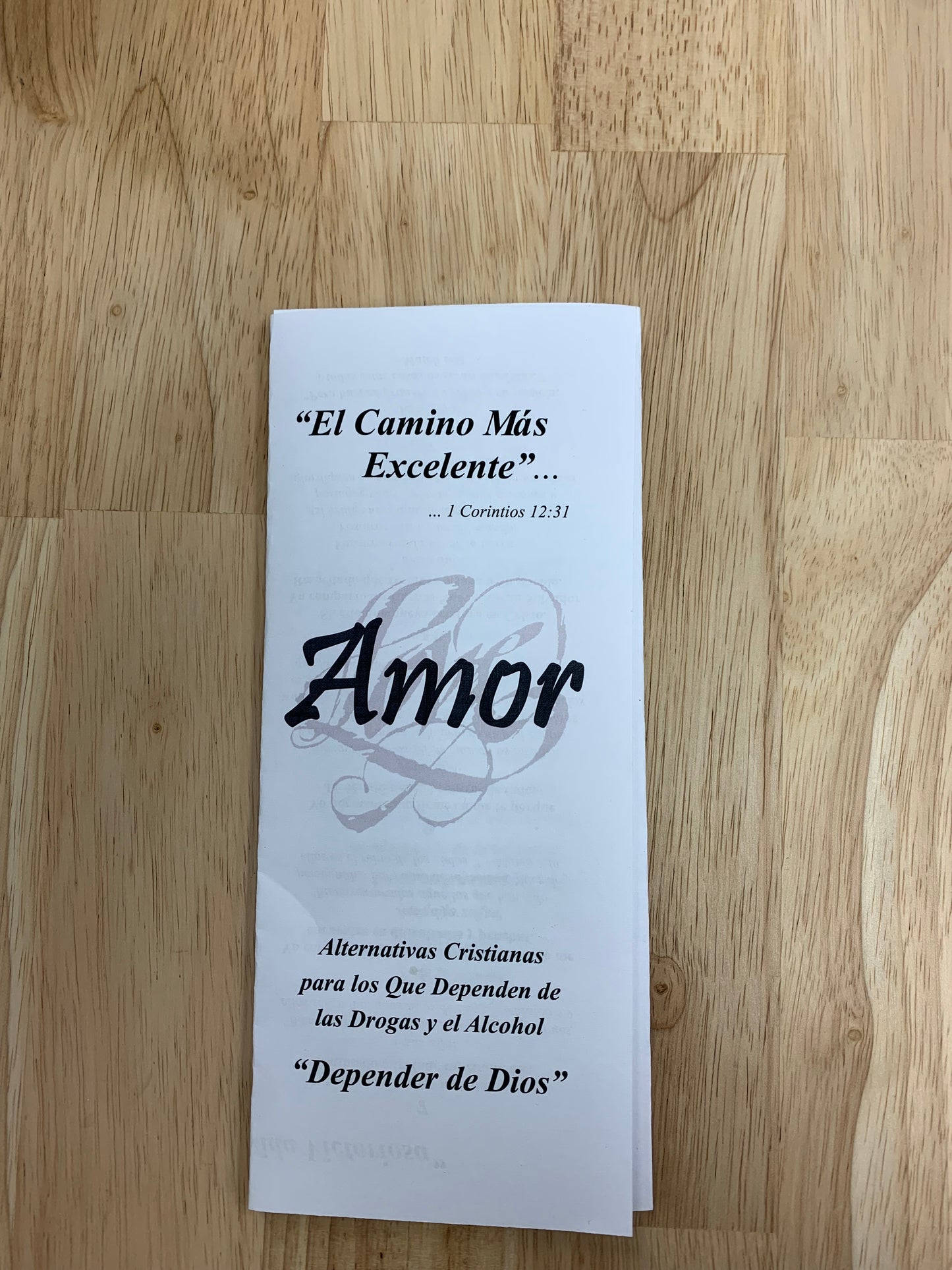 Spanish Love Brochure - Physical Copies