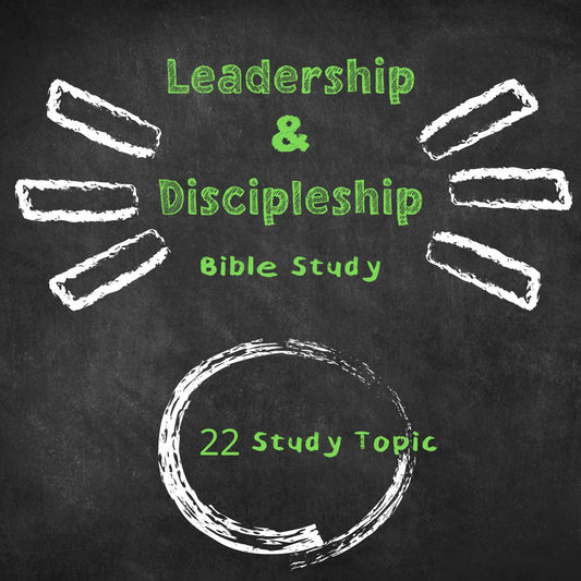 Bible Study - Discipleship/Leadership - PDF download