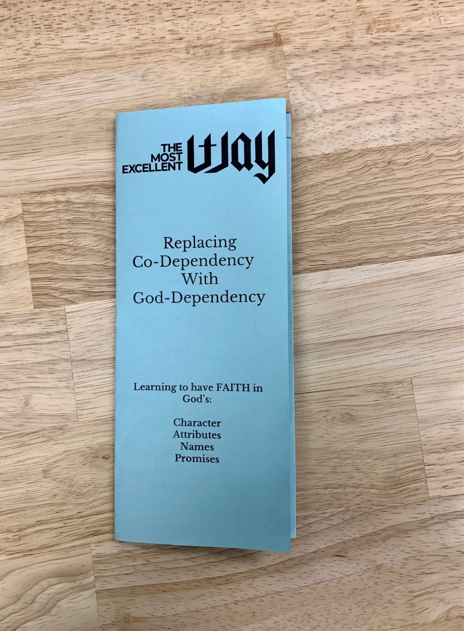 Co-Dependency Brochure - Physical copies bundles