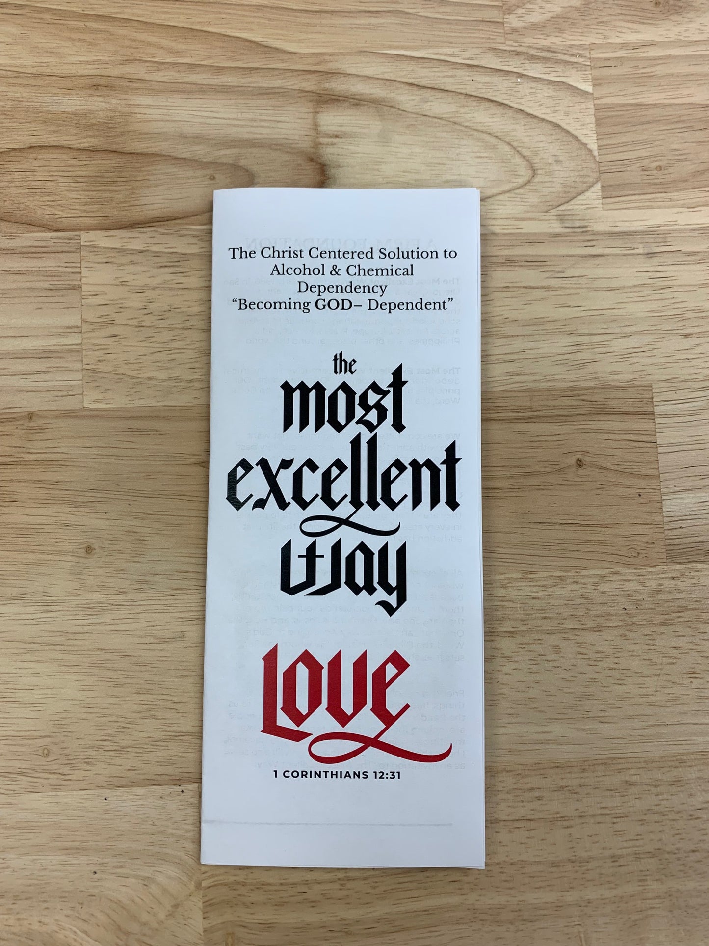 Love Brochure - Physical Copies