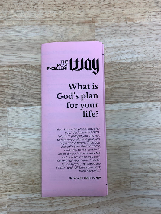 God's Plan Brochure - Physical Copies Bundles
